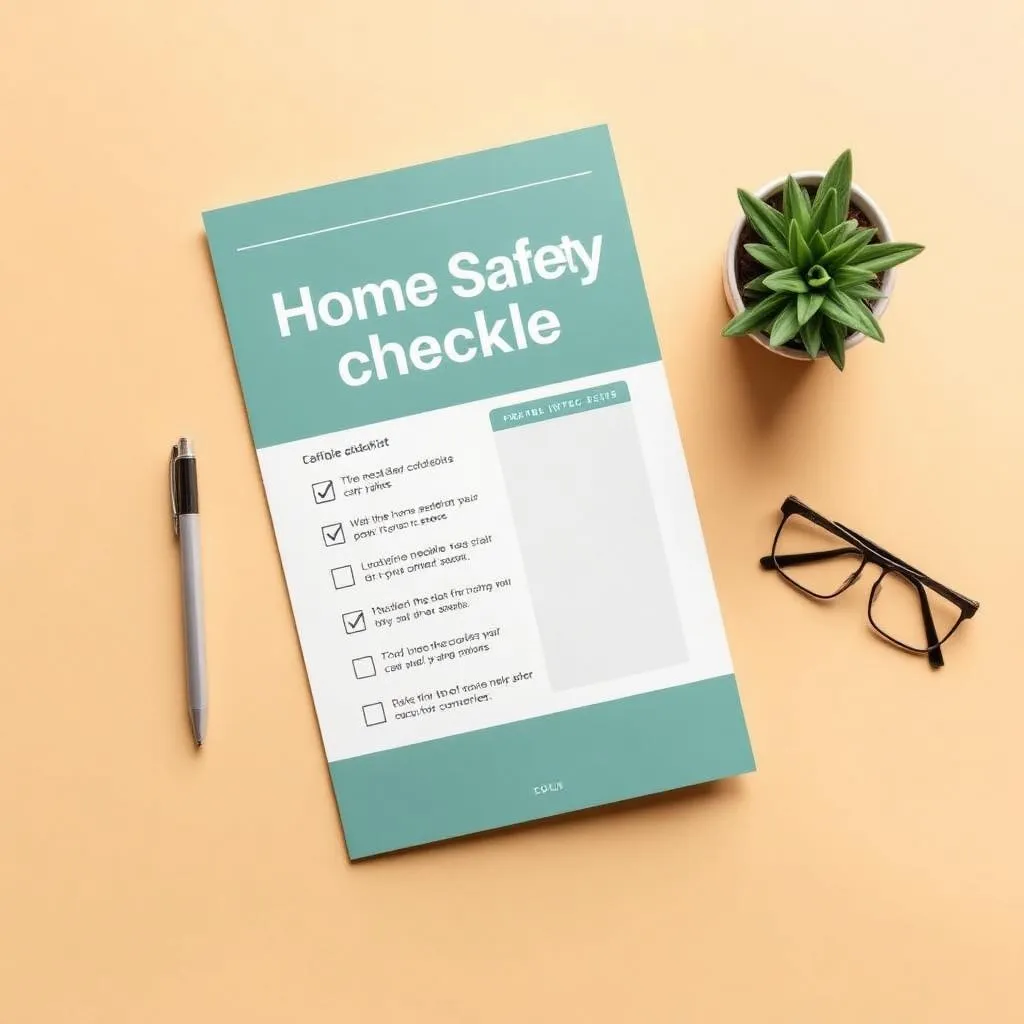 The printable Home Fall Risk Checklist
